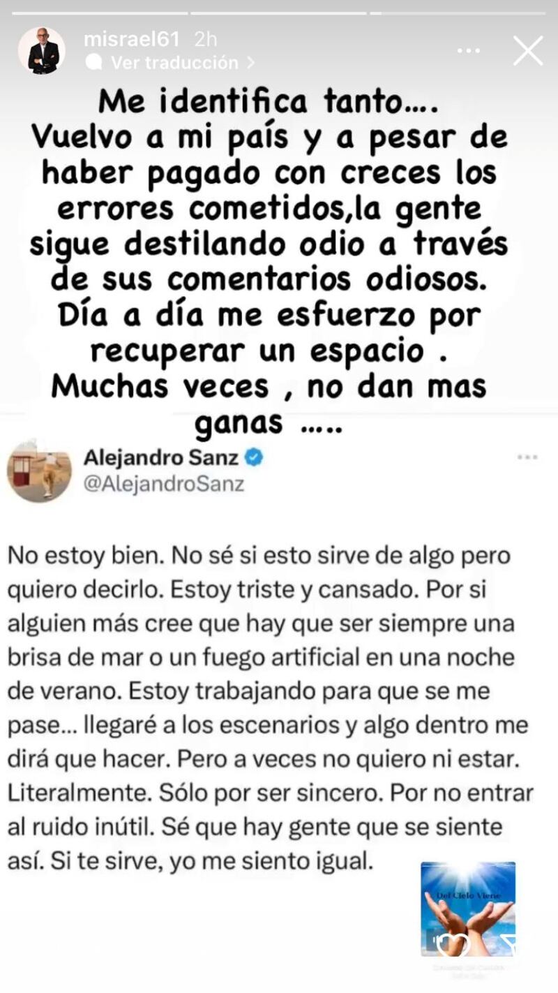 POST DE MAURICIO ISRAEL