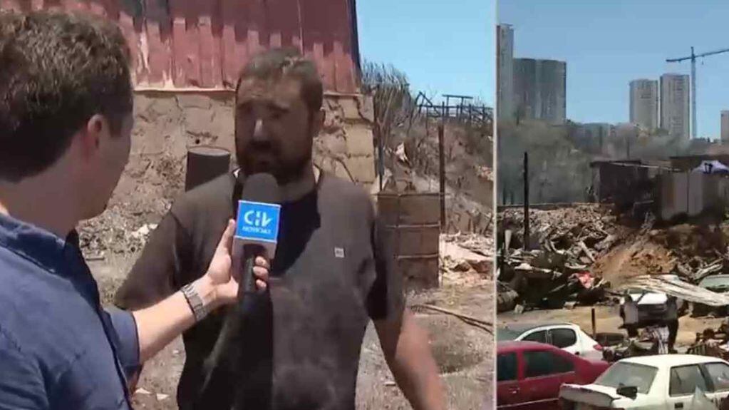 Captura Chilevisión Noticias. La Cuarta