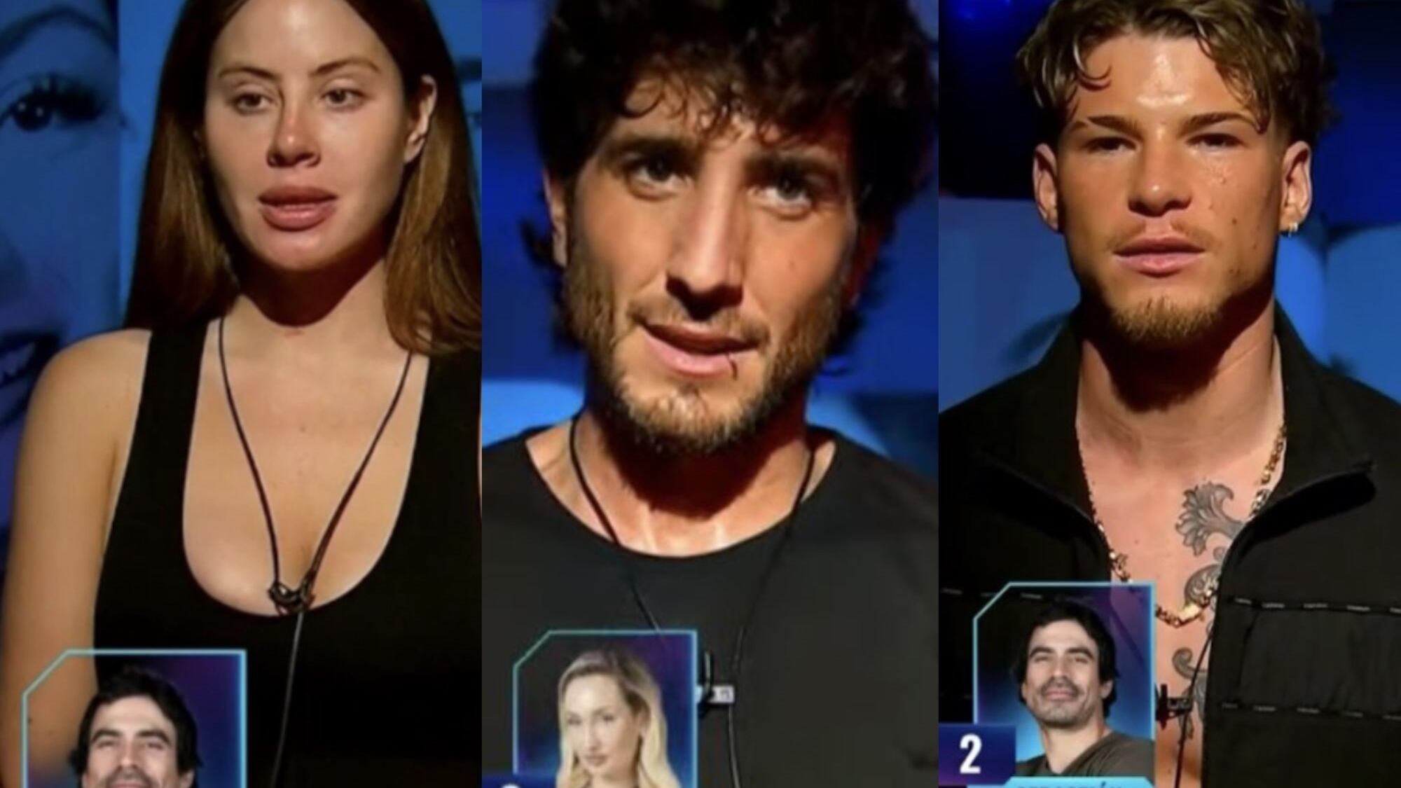 Ignacia, Federico y Raimundo de "Gran Hermano"