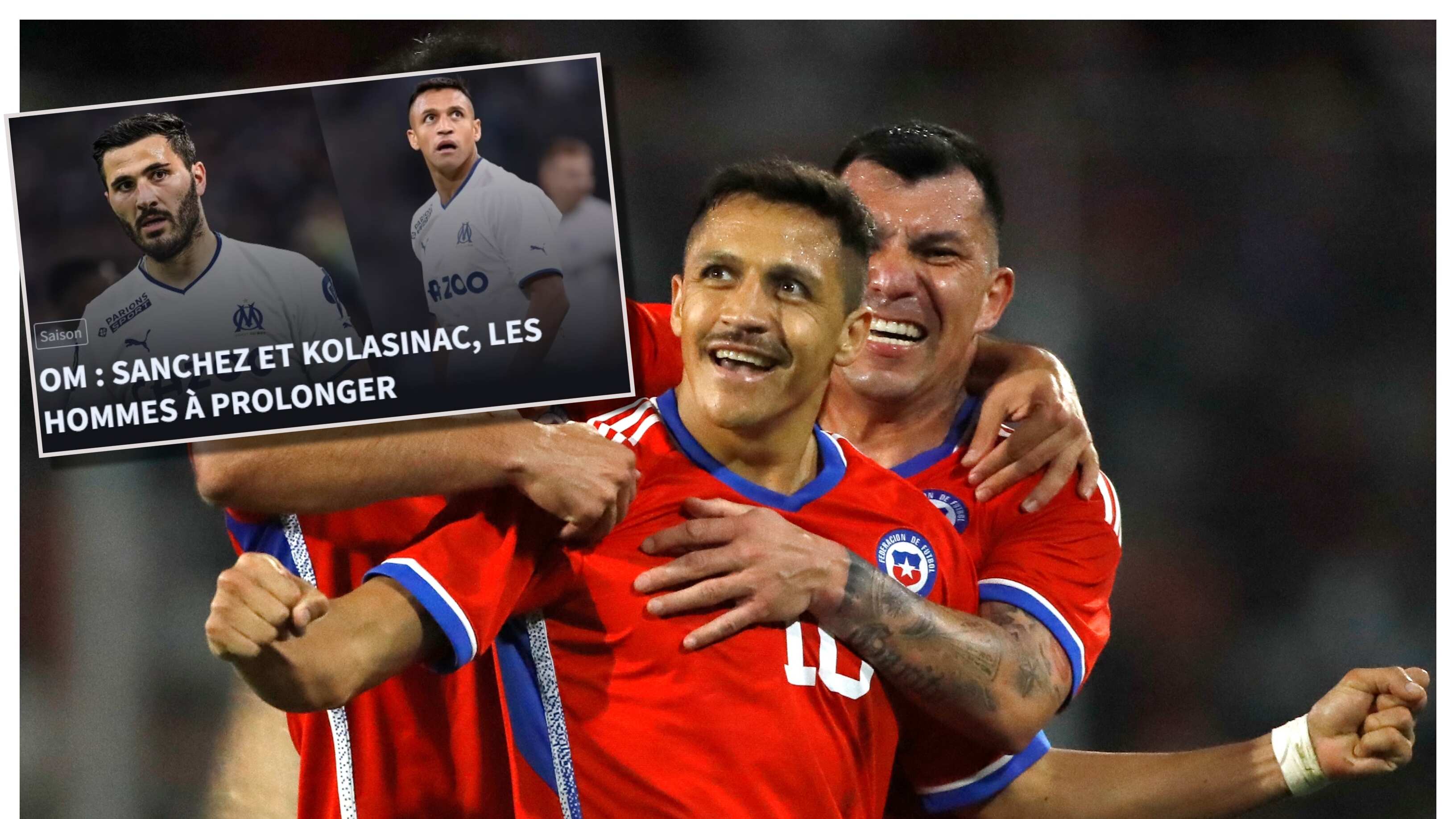 El chileno es prioridad para los directivos de Marsella, quienes buscan renovar su contrato que vence en junio de este año.