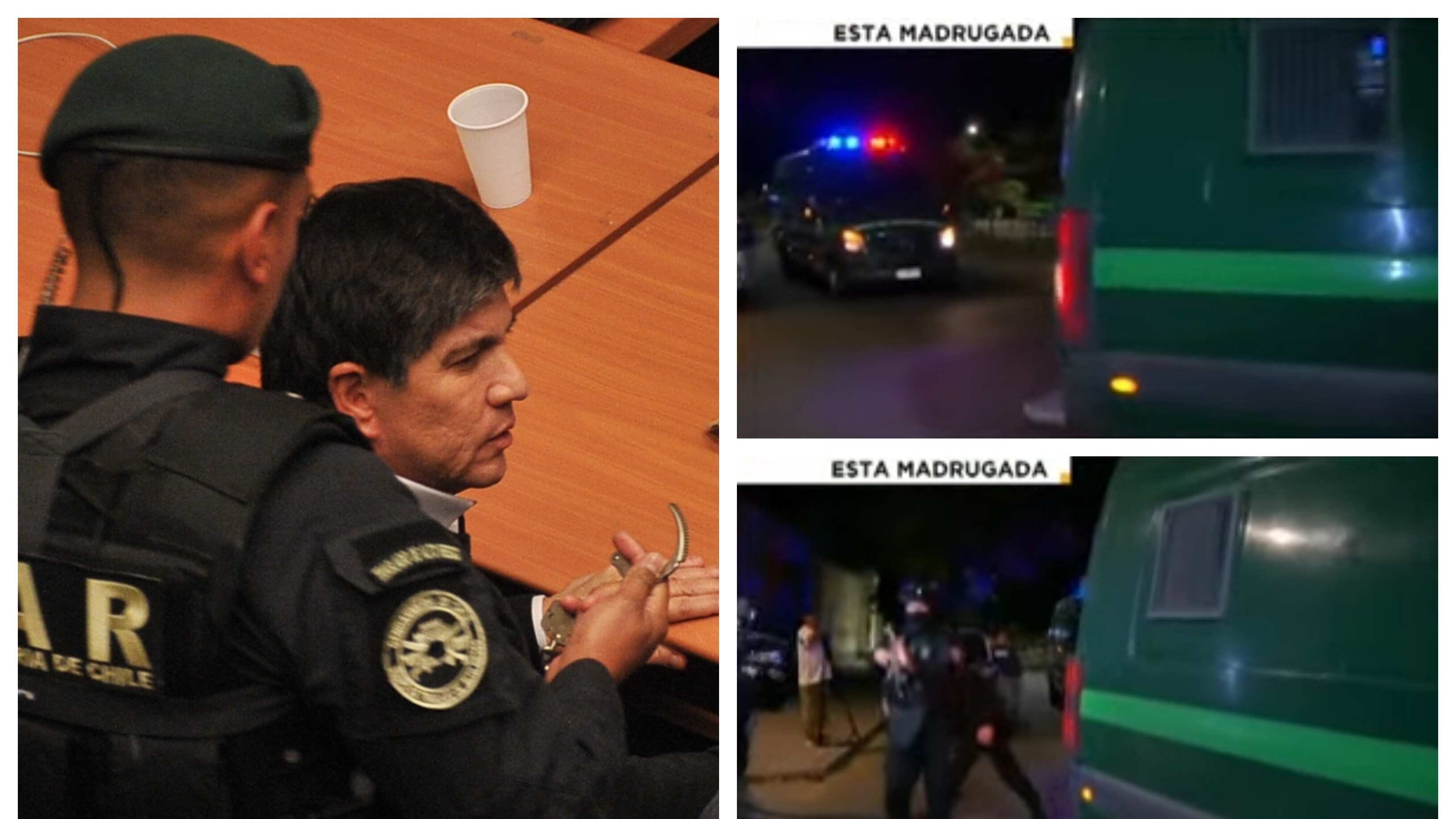 El exsubsecretario de Interior fue trasladado esta madrugada desde la cárcel de Rancagua al anexo penitenciario Capitán Yáber en Santiago.