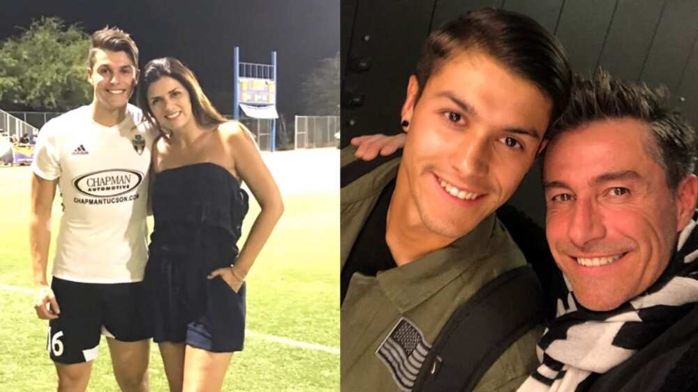 Nicolás Solabarrieta, Ivette Vergara y Fernando Solabarrieta | Fuente: Instagram