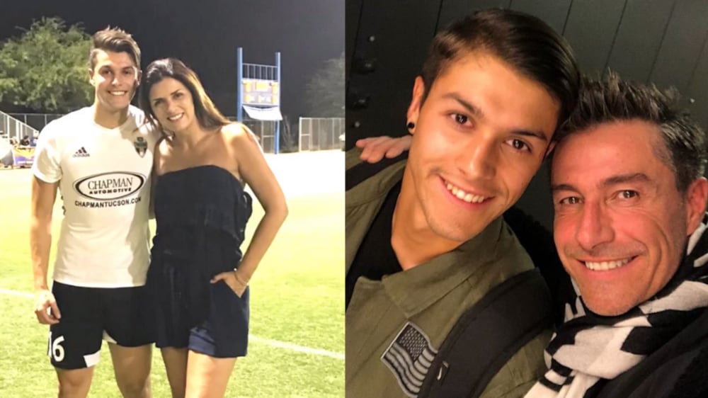 Nicolás Solabarrieta, Ivette Vergara y Fernando Solabarrieta | Fuente: Instagram