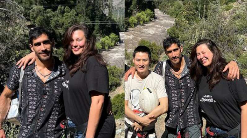 Michelle Carvalho, Pedro Astorga y Yuhui | Fuente: Instagram