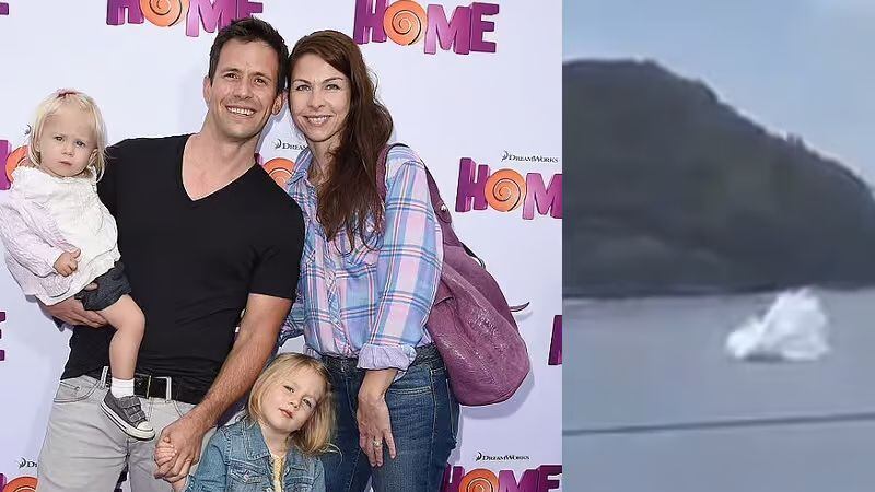 Christian Oliver y su familia