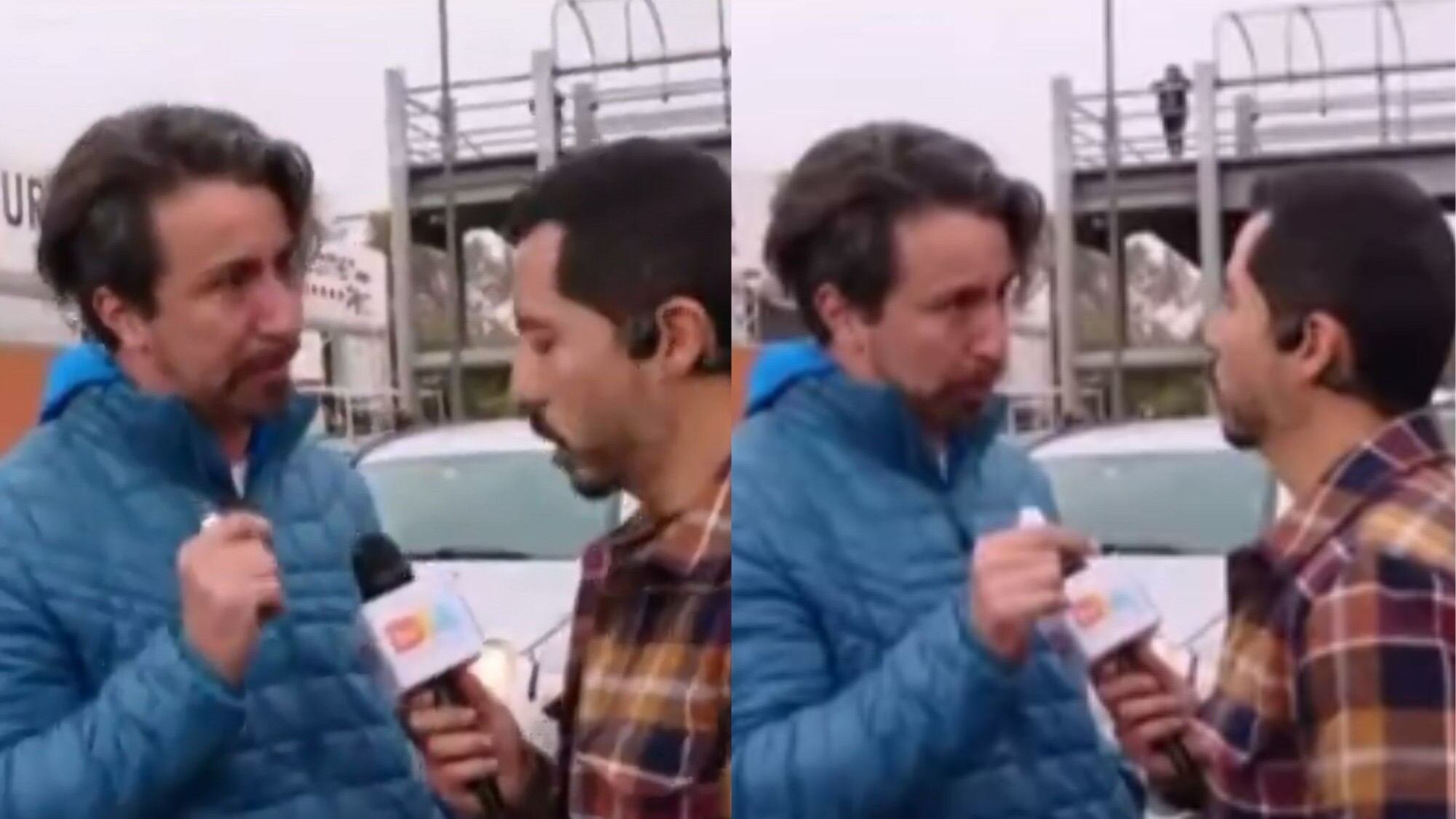 Conductor le paró los carros a notero de “Tu Día” | Captura