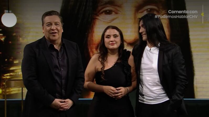 Pamela Leiva y Gabriel "Coca" Mendoza | Captura: Podemos Hablar de CHV