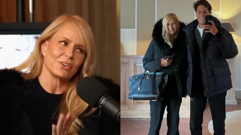 Cecilia Bolocco y Máximo Menen | Captura: Court Central e Instagram @maximobolocco