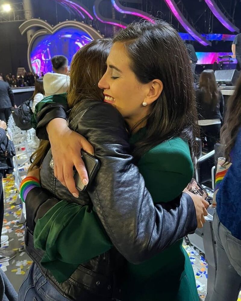 La actual pareja del rostro de TVN, Iván Núñez, aseguró que la alcaldesa de Viña del Mar es una "mujer inspiradora".