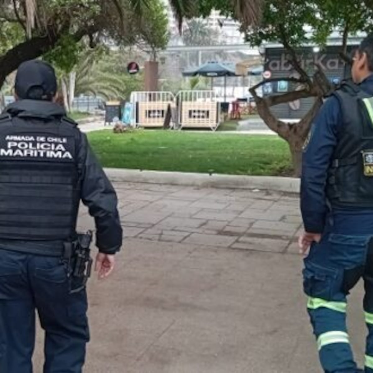 Hombre en Viña del Mar se lanza al mar para evitar control policial Hombre en Viña del Mar se lanza al mar para evitar control policial