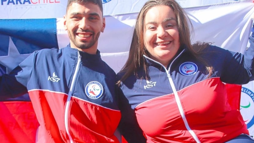 Los dos atletas nacionales serán los abanderados del Team Chile en la ceremonia inaugural de los próximos Juegos Parapanamericanos Santiago 2023.