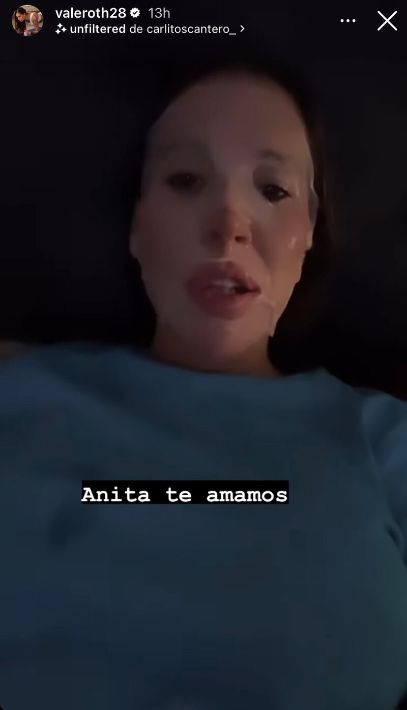 Historia de Vale Roth | Instagram