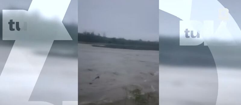 Río Achibueno | Captura: Canal 13