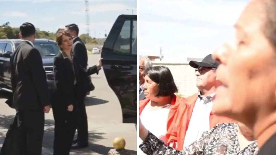 Carolina Tohá y vecinas de Coronel