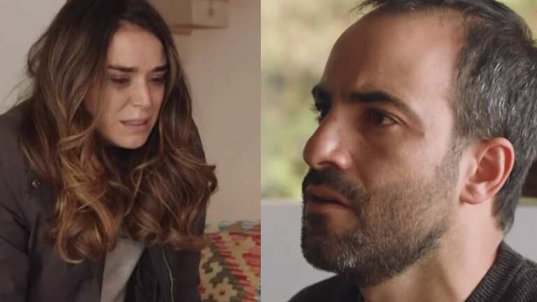 Escena de Mariano y Sofía en La Ley de Baltazar