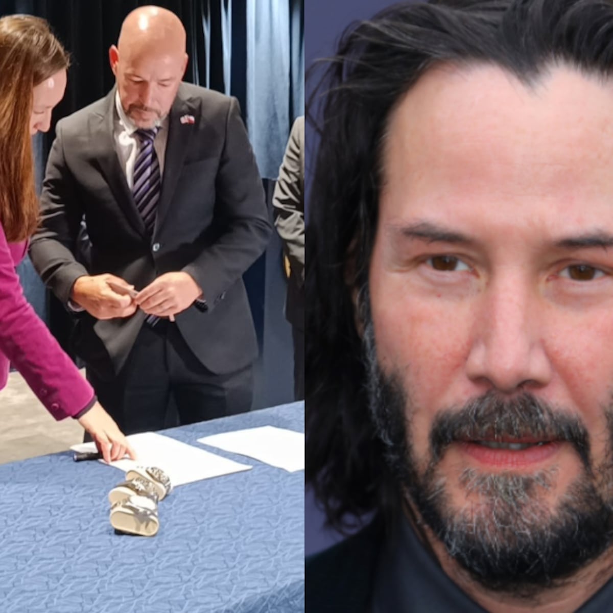 Fiscalía entrega al FBI relojes robados a Keanu Reeves Fiscalía entrega al FBI relojes robados a Keanu Reeves