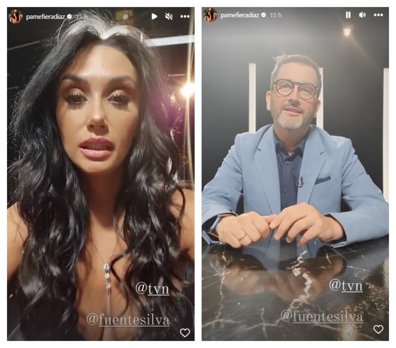 La Fiera felicitó a Eduardo Fuentes por su salida de La Red y llegada a TVN. Díaz será la invitada de este martes en "Buenas noches a todos".