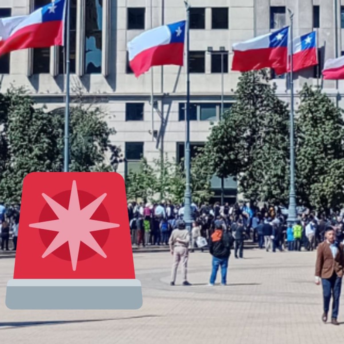 Emergencia en Ministerio de Justicia: Evacuación por humo Emergencia en Ministerio de Justicia: Evacuación por humo