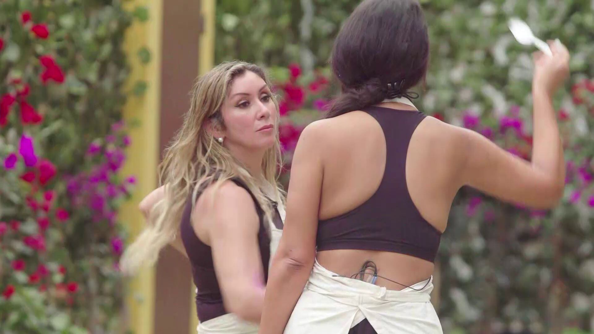 Pelea Pamela Díaz con Angélica Sepúlveda