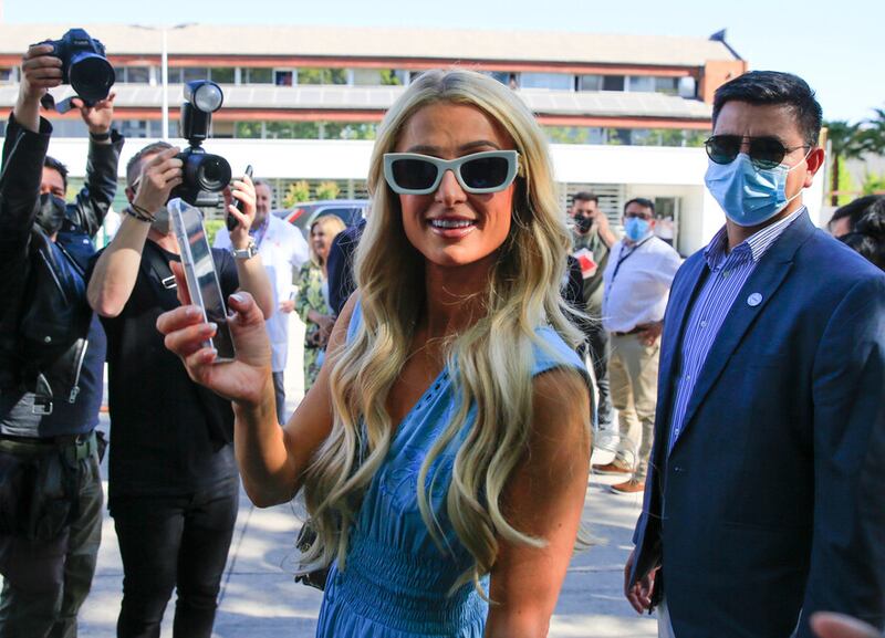 Paris Hilton en Teletón