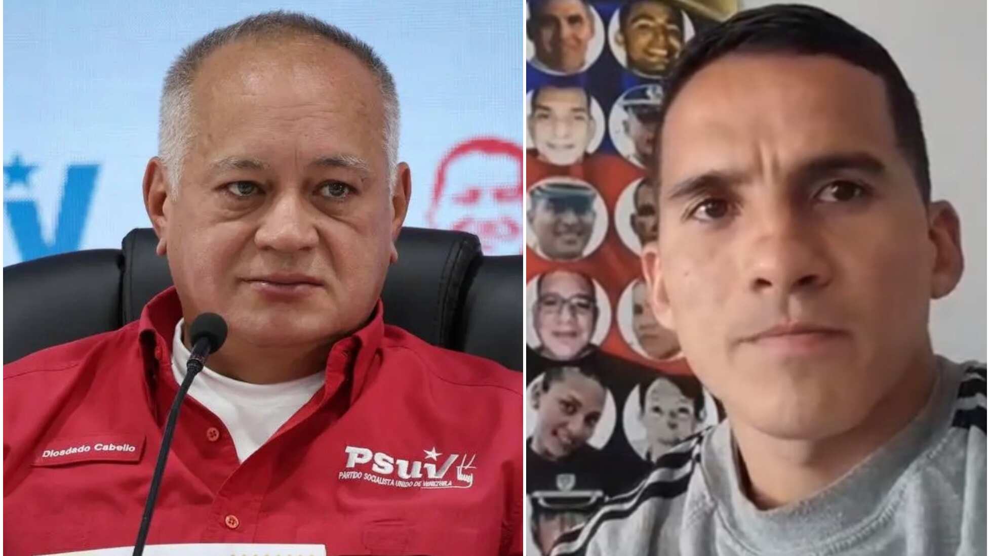 Diosdado Cabello y Ronald Ojeda