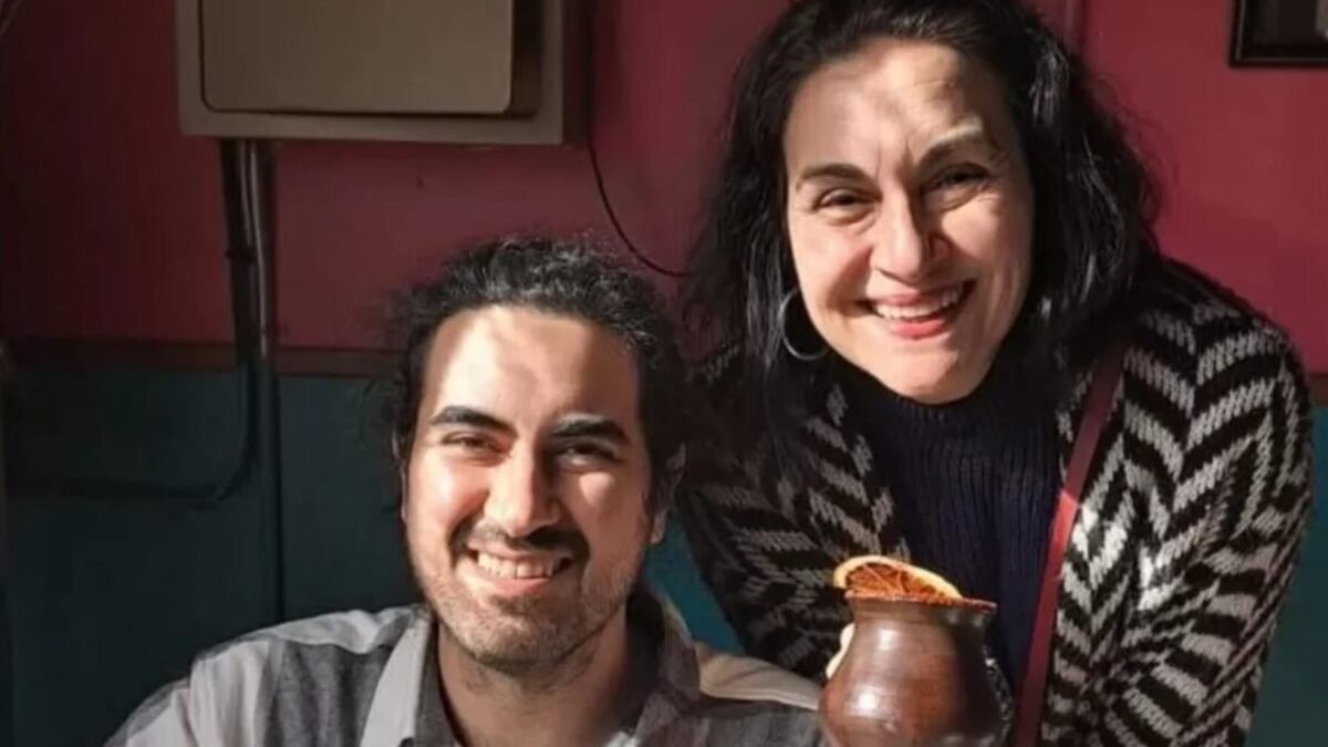 Lorene Prieto y su hijo