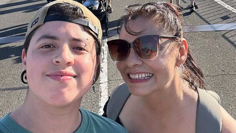 tatiana merino y su hijo