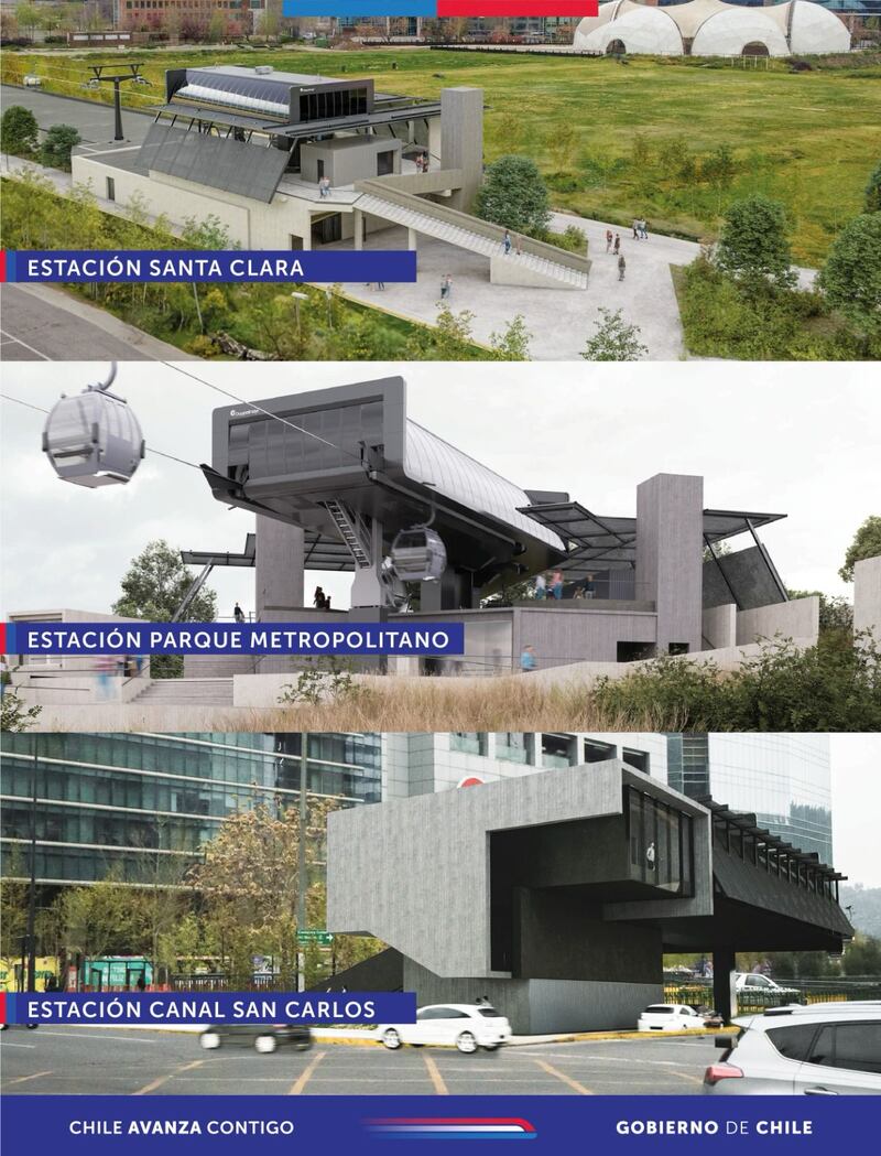 Presentan cabina del Teleférico Bicentenario
