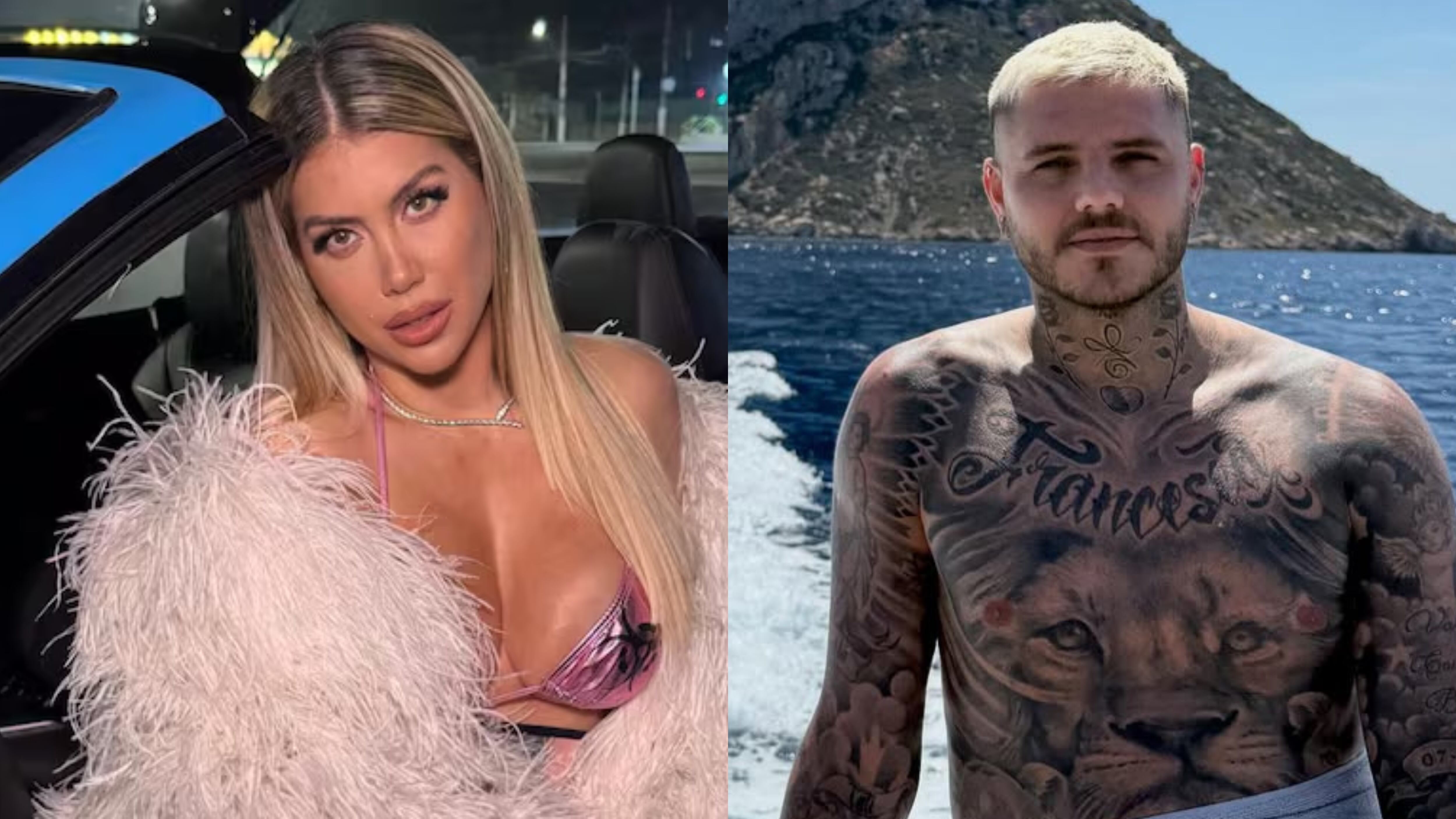 Wanda Nara y Mauro Icardi