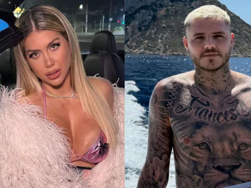 “Les dijo que se iban a levantar arriba de un avión”: Wanda Nara aseguró que sus hijas sueñan que el padre, Mauro Icardi, se las llevará a Turquía