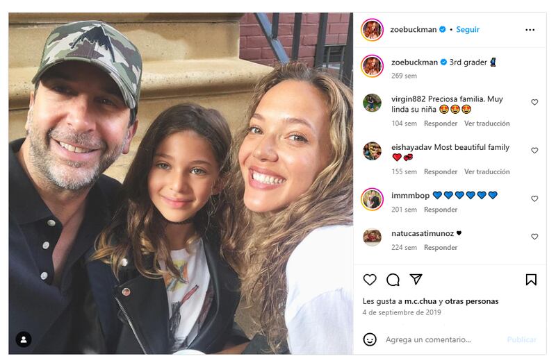 David Schwimmer es el dedicado padre de una única hija que es su adoración