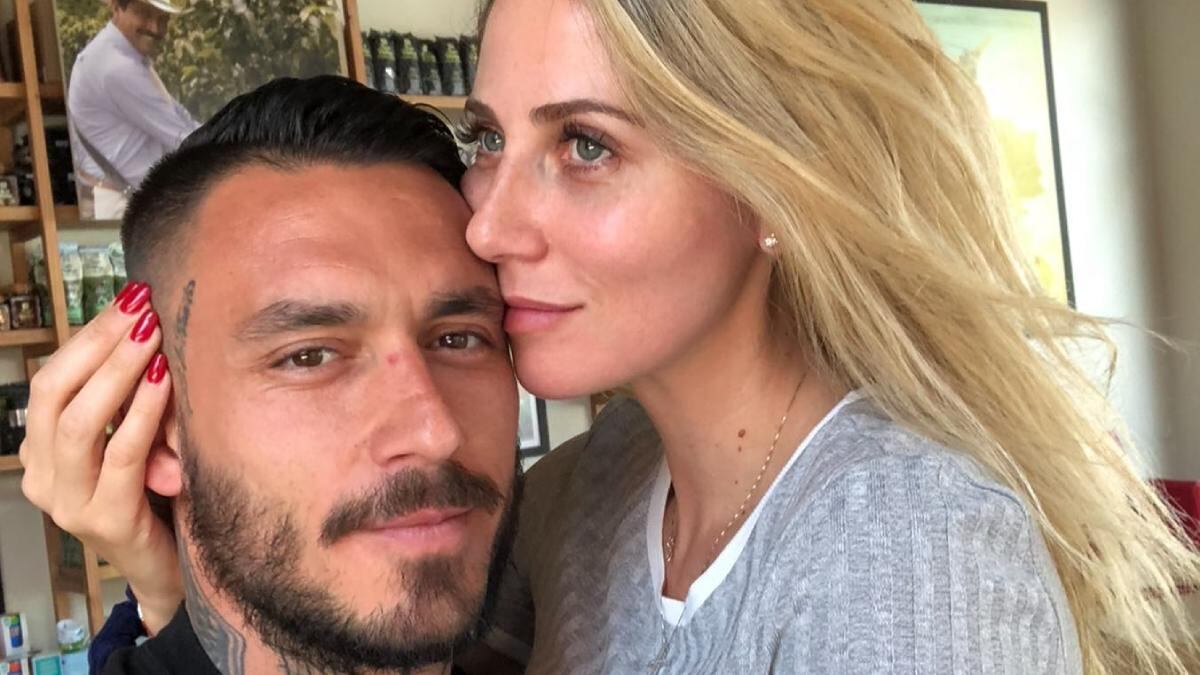 Mauricio Pinilla y Gissella Gallardo