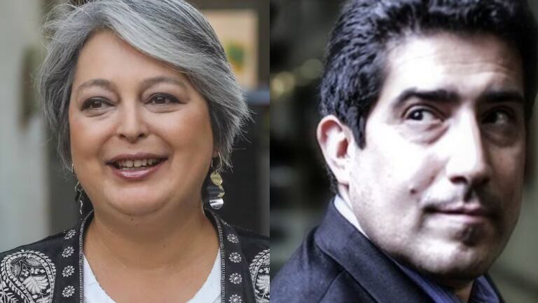 Jeannette Jara y Patricio Navia