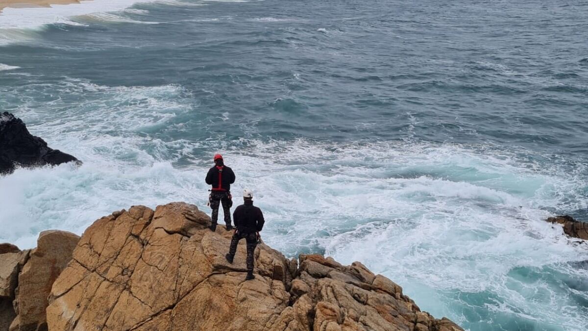 Continúa la búsqueda de niña desaparecida en playa de Viña del Mar
