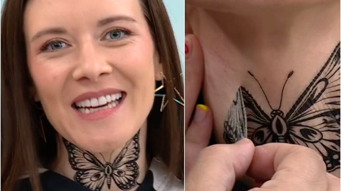 Carla Jara revela la verdad de su tatuaje