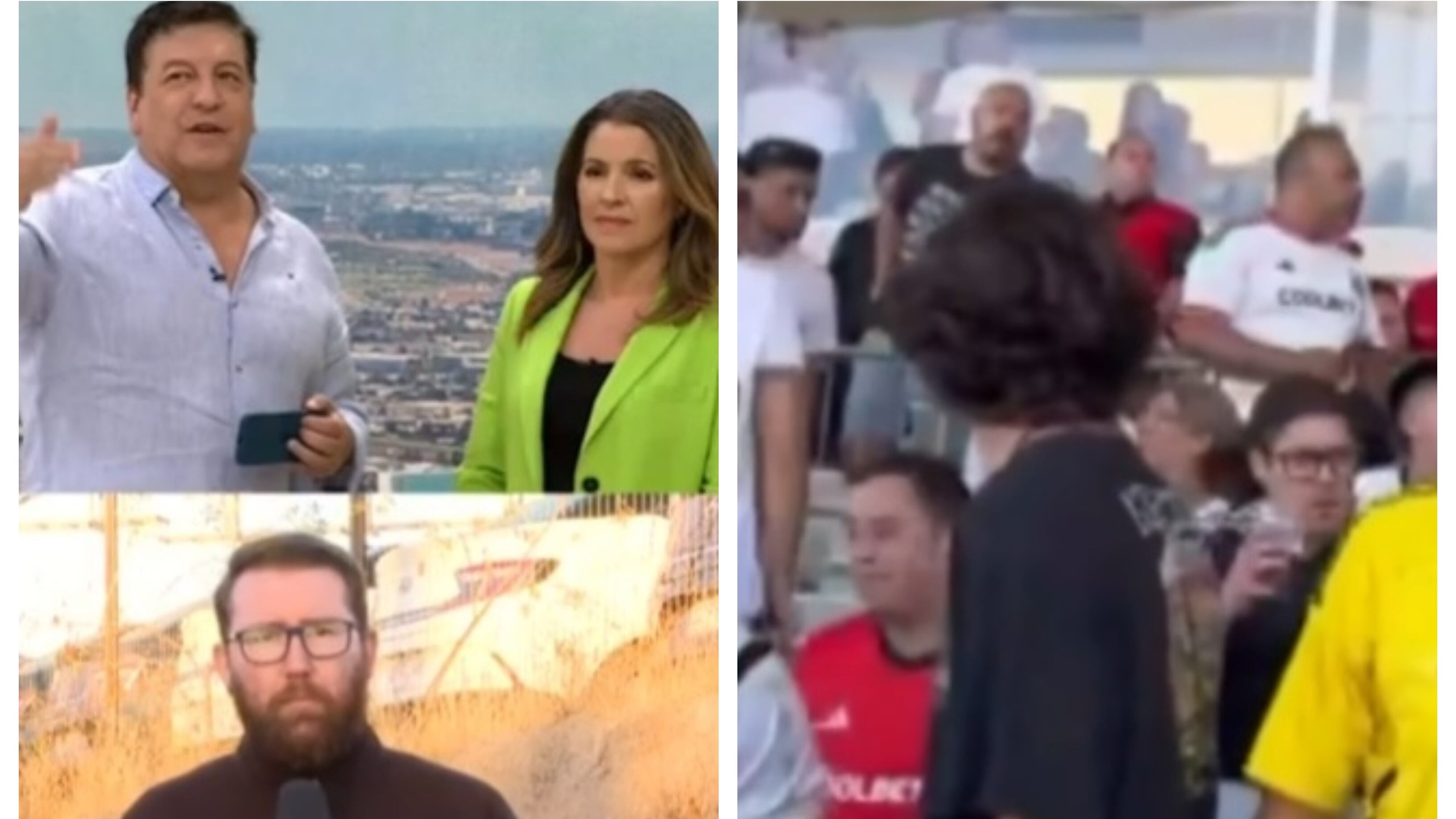 El periodista pidió un castigo para el hincha de Colo Colo que agredió a un niño. "Lo único que espero es que haya sanción", dijo.