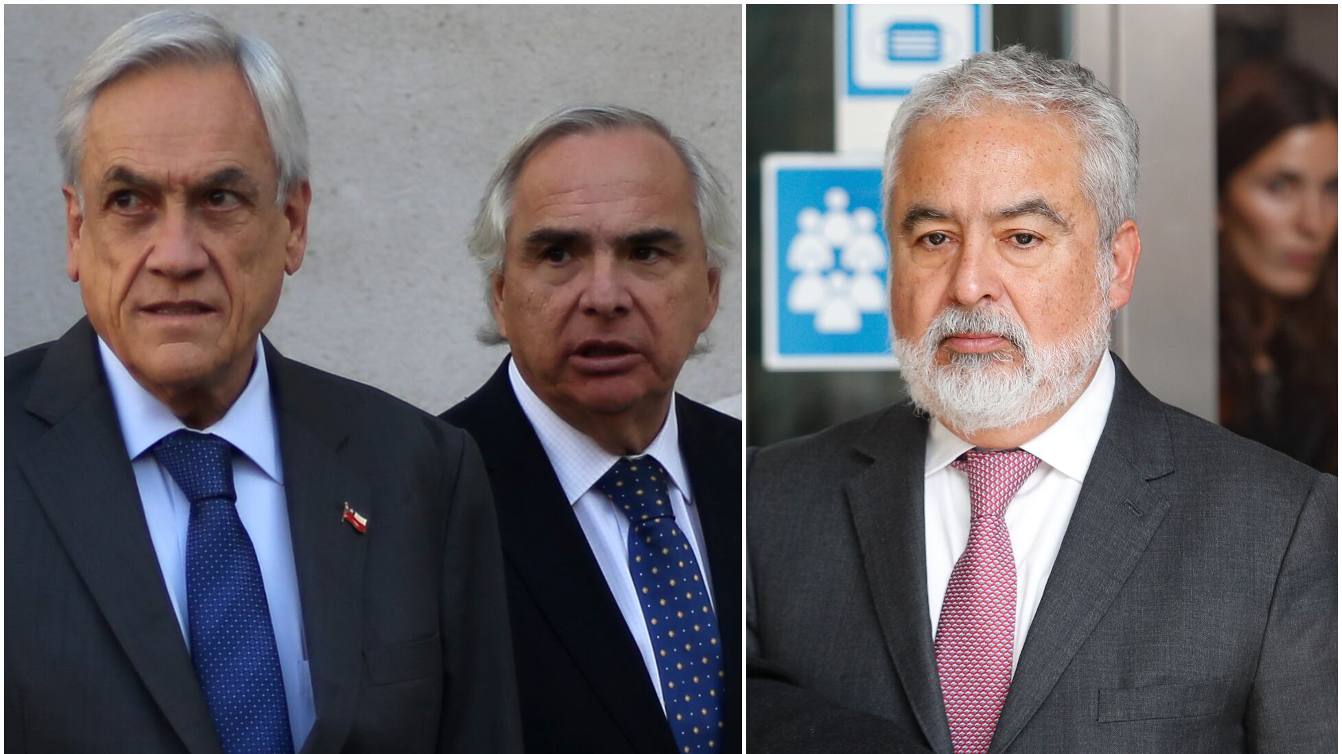 Sebastián Piñera, Andrés Chadwick y Luis Hermosilla