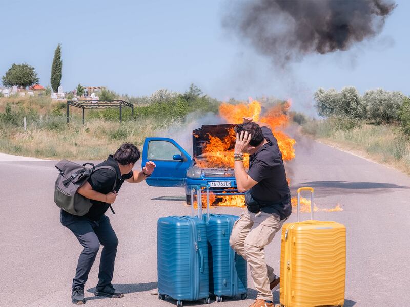 “Pasamos el susto de nuestras vidas”: Pancho Saavedra y Jorge Zabaleta vivieron momento digno de película de acción en “Socios por el mundo”