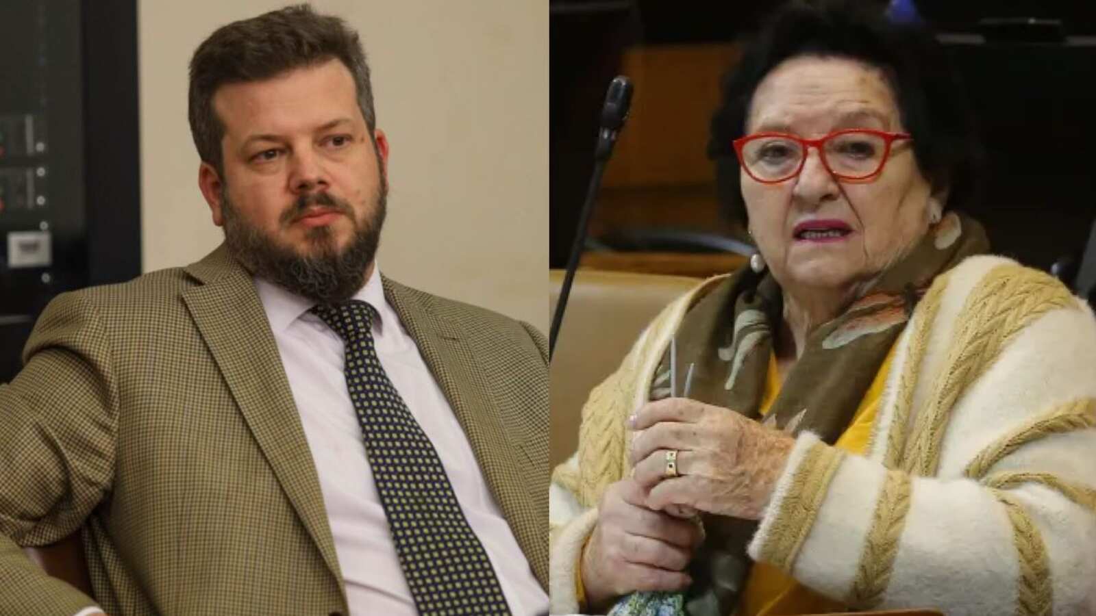 Diputado María Luisa Cordero y Johannes Kaiser