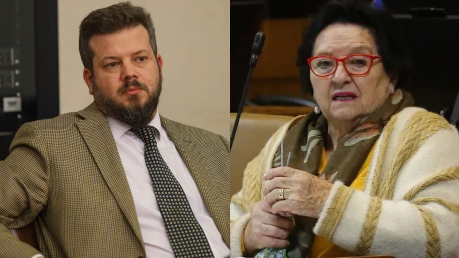 Diputado María Luisa Cordero y Johannes Kaiser