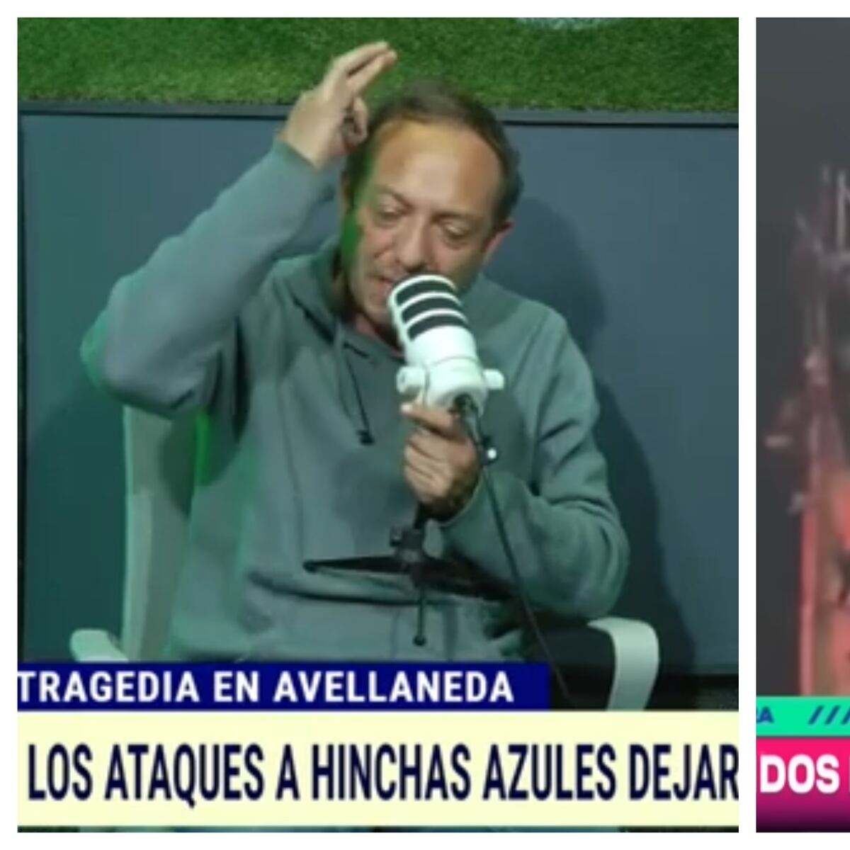 Notero de TNT Sports denuncia agresión de barras bravas de Independiente a hinchas de la U Notero de TNT Sports denuncia agresión de barras bravas de Independiente a hinchas de la U
