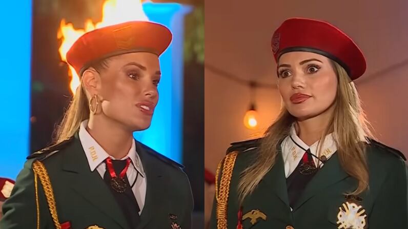 Gala Caldirola y Faloon Larraguibel | Captura: Palabra de Honor de Canal 13