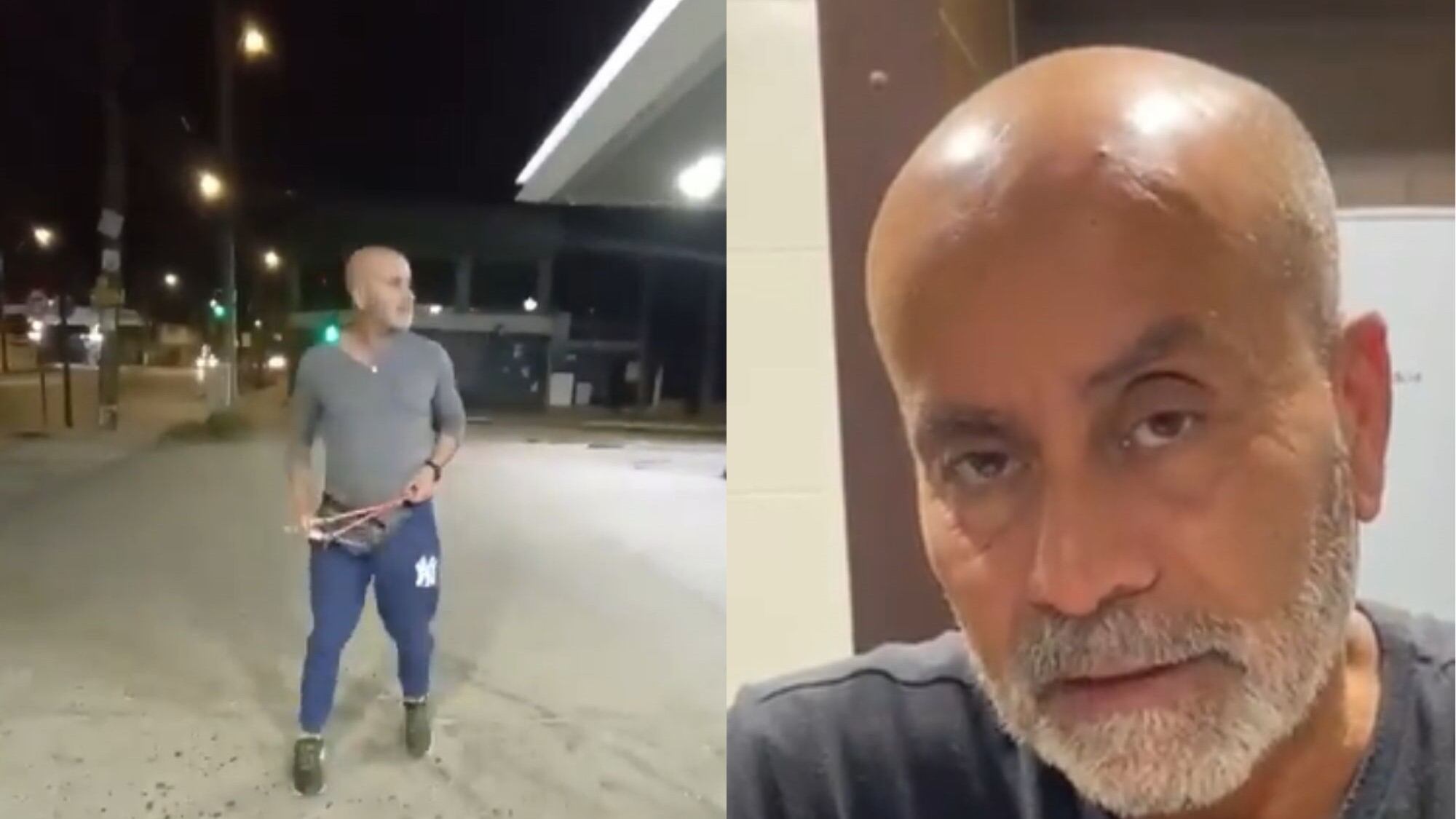 Gastón Ojeda, hombre que atacó a perro en Villa Alemana | Instagram