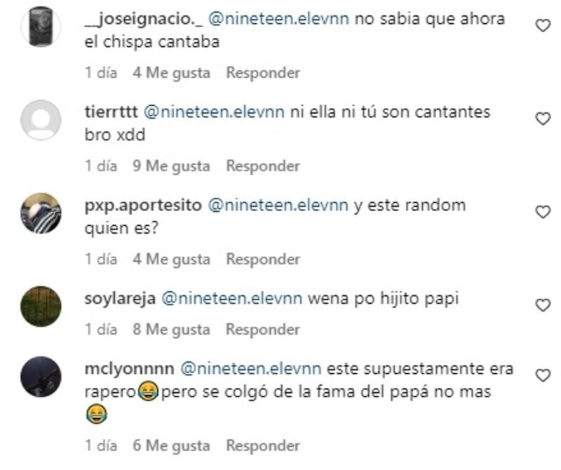 La gente evidenció su molestia con el hijo de Julio César Rodríguez por defender a Vesta Lugg.
