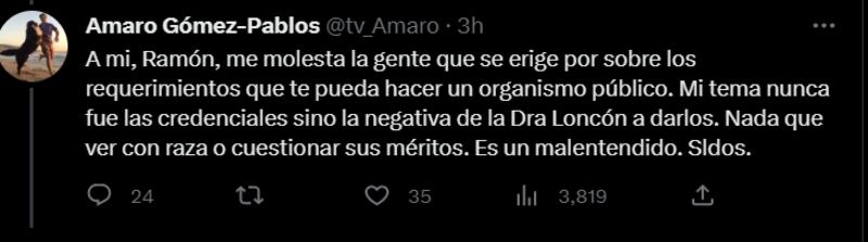 Amaro Gómez-Pablos | Twitter
