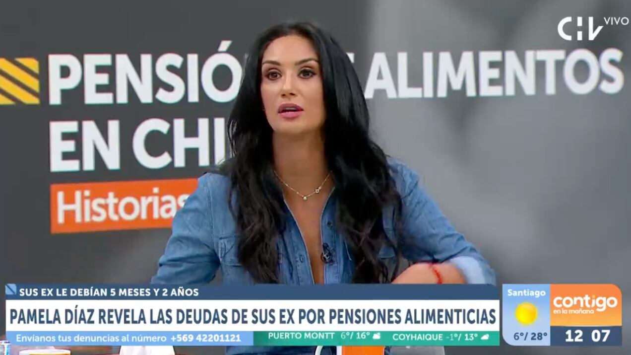 Pamela Díaz en CHV
