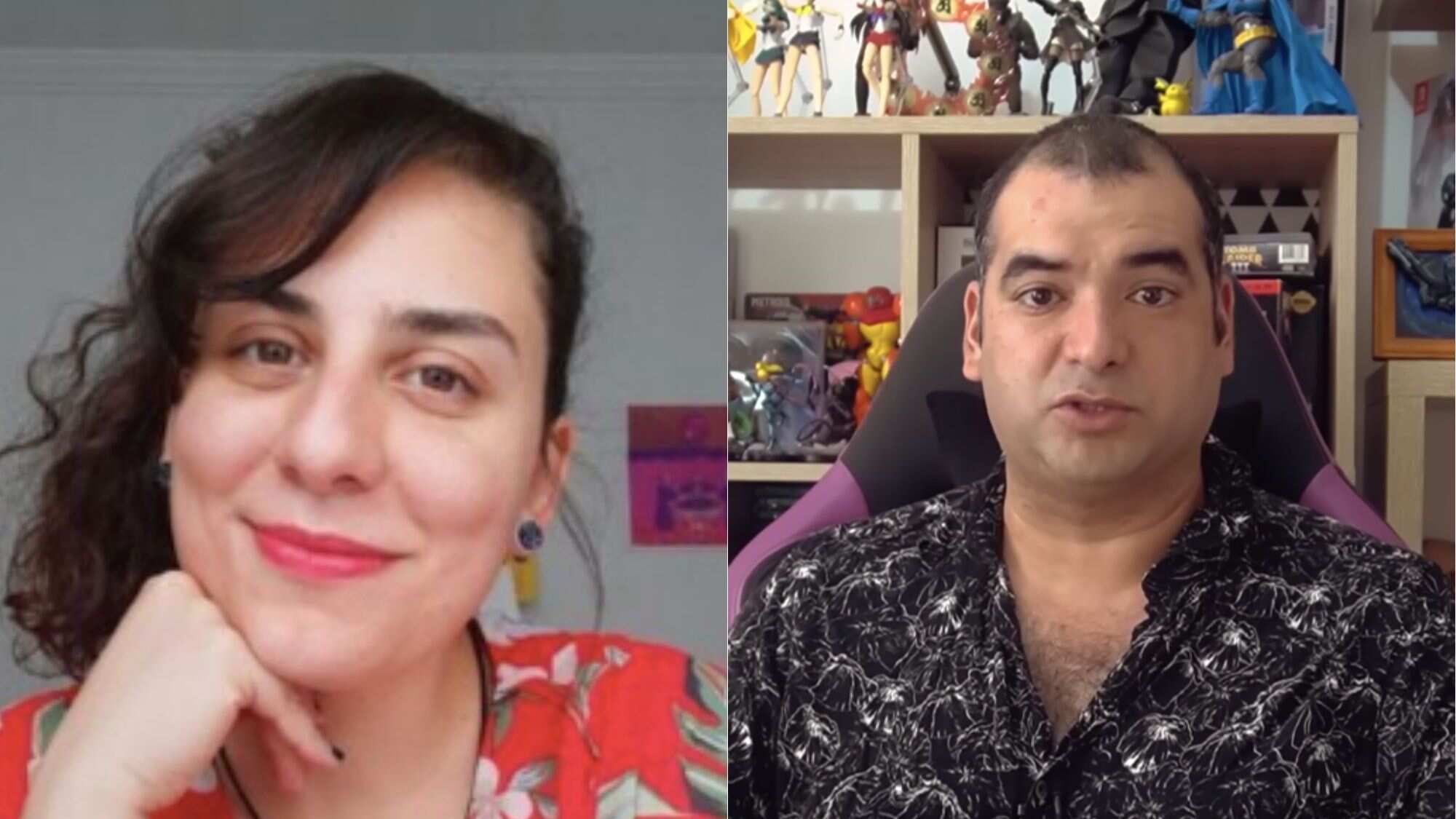 César Huispe y Miau Astral