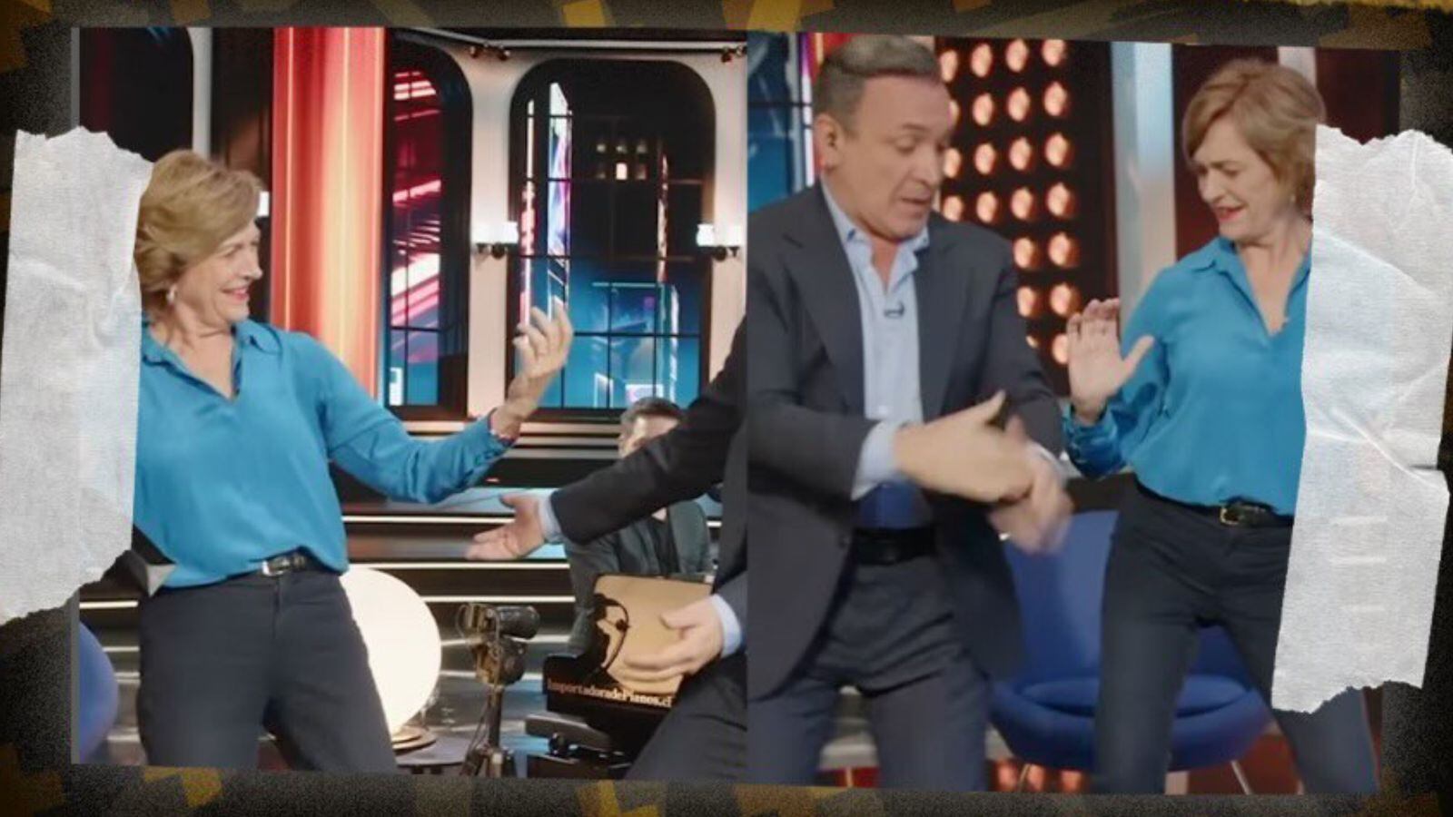 Evelyn Matthei y Luis Jara