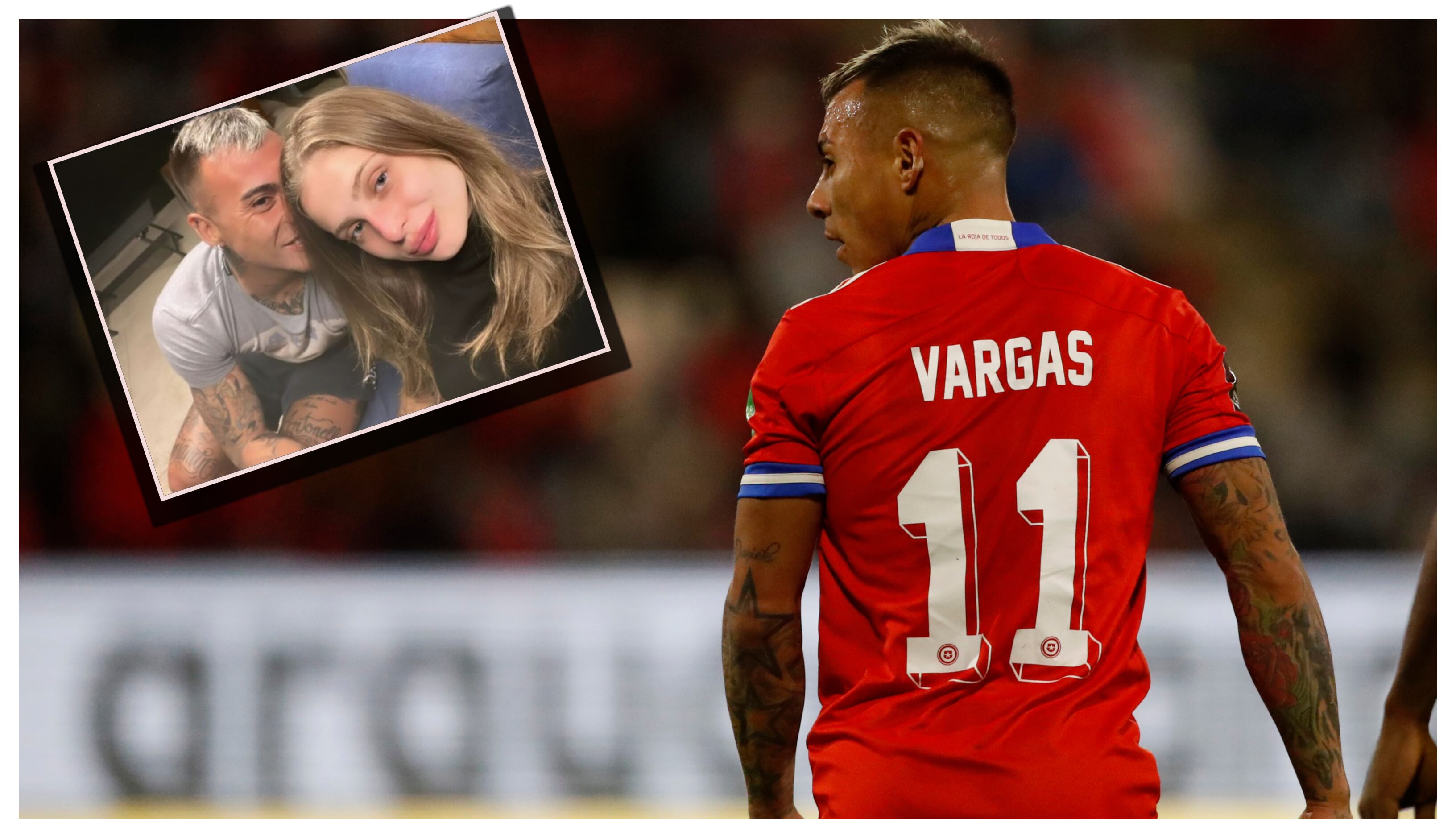 Eduardo Vargas se dejó ver por primera vez con la brasileña Juliana Peixoto.