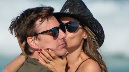 Pampita y Roberto García Moritán